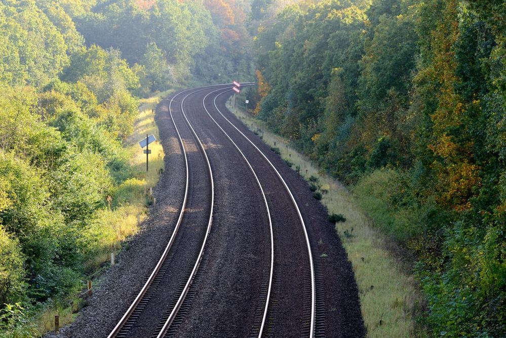 Jernbanen ved Vroldvej